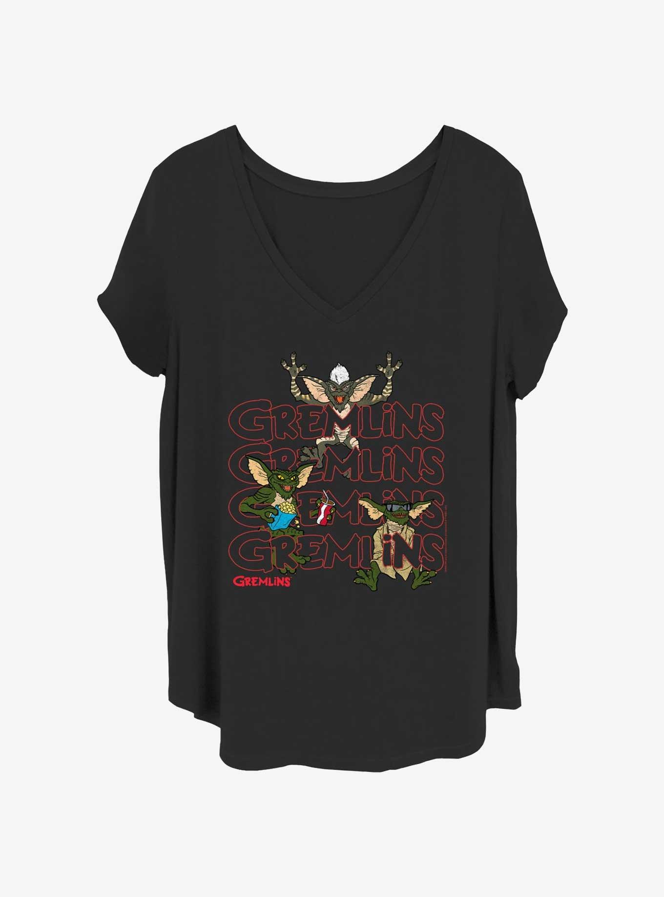 Gremlins Gremlins Stack Girls T-Shirt Plus Size