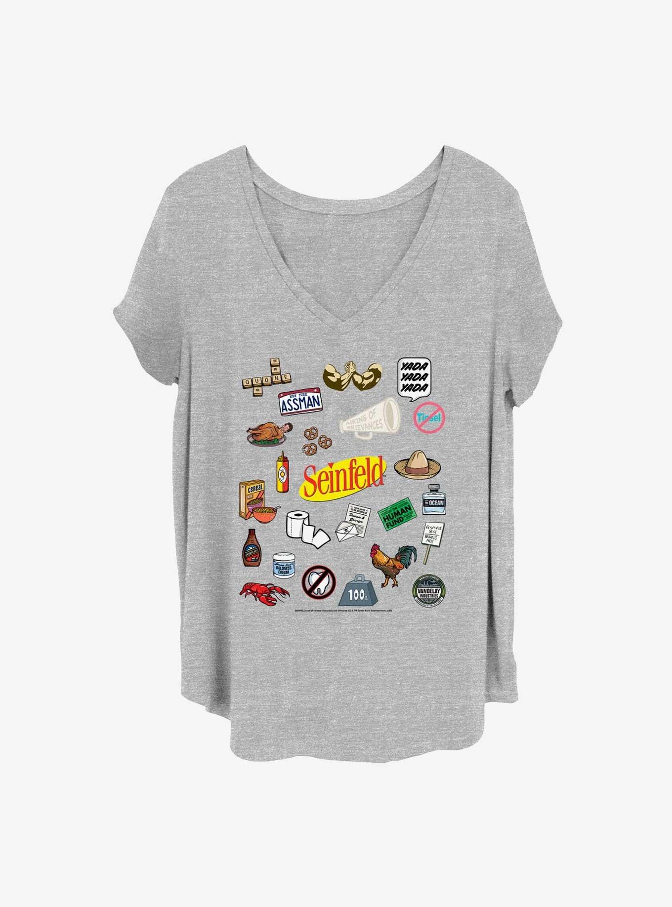 Seinfeld Item Jumble Girls T-Shirt Plus Size