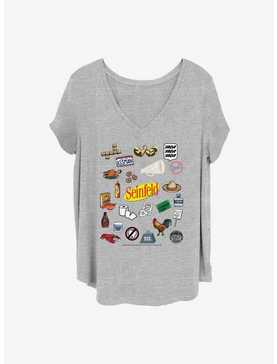Seinfeld Item Jumble Girls T-Shirt Plus Size, , hi-res