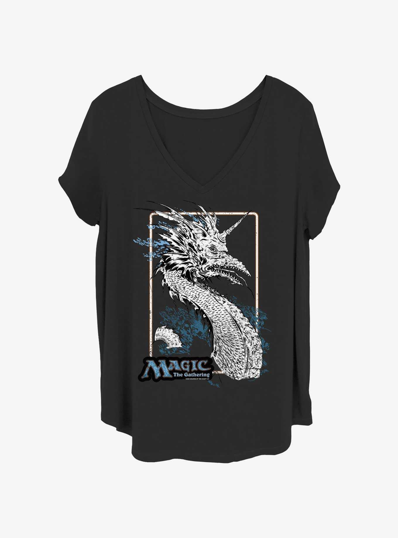 Magic: The Gathering Sea Dragon Girls T-Shirt Plus Size, , hi-res