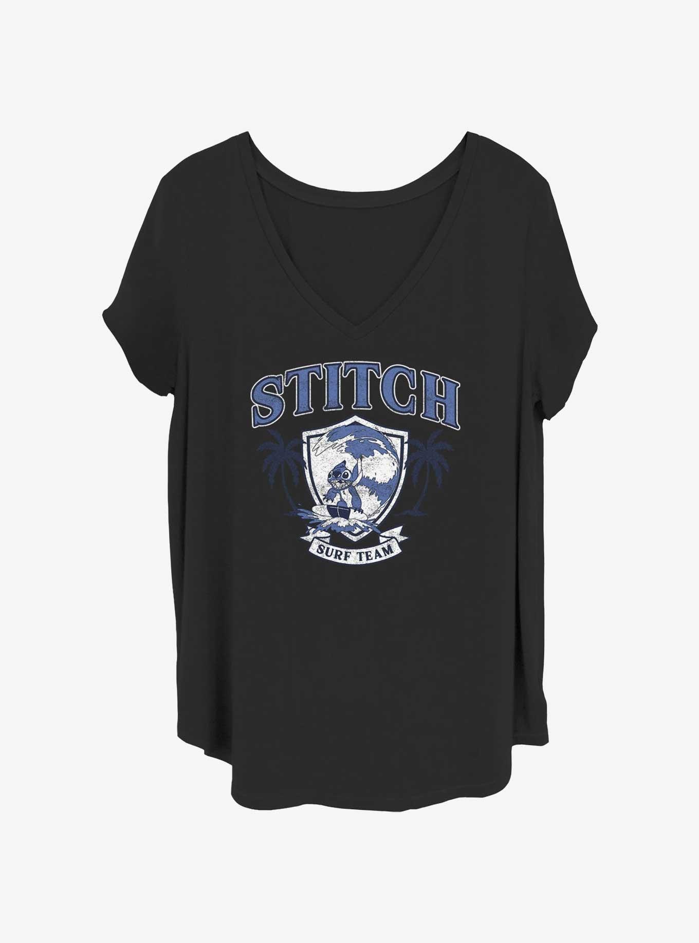 Disney Lilo & Stitch Surf Team Girls T-Shirt Plus Size, , hi-res