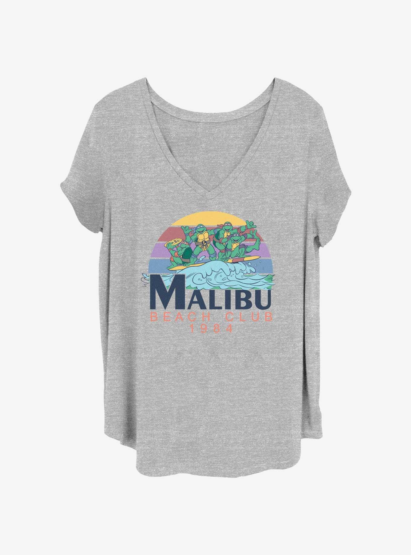 Teenage Mutant Ninja Turtles Malibu Beach Club Girls T-Shirt Plus Size