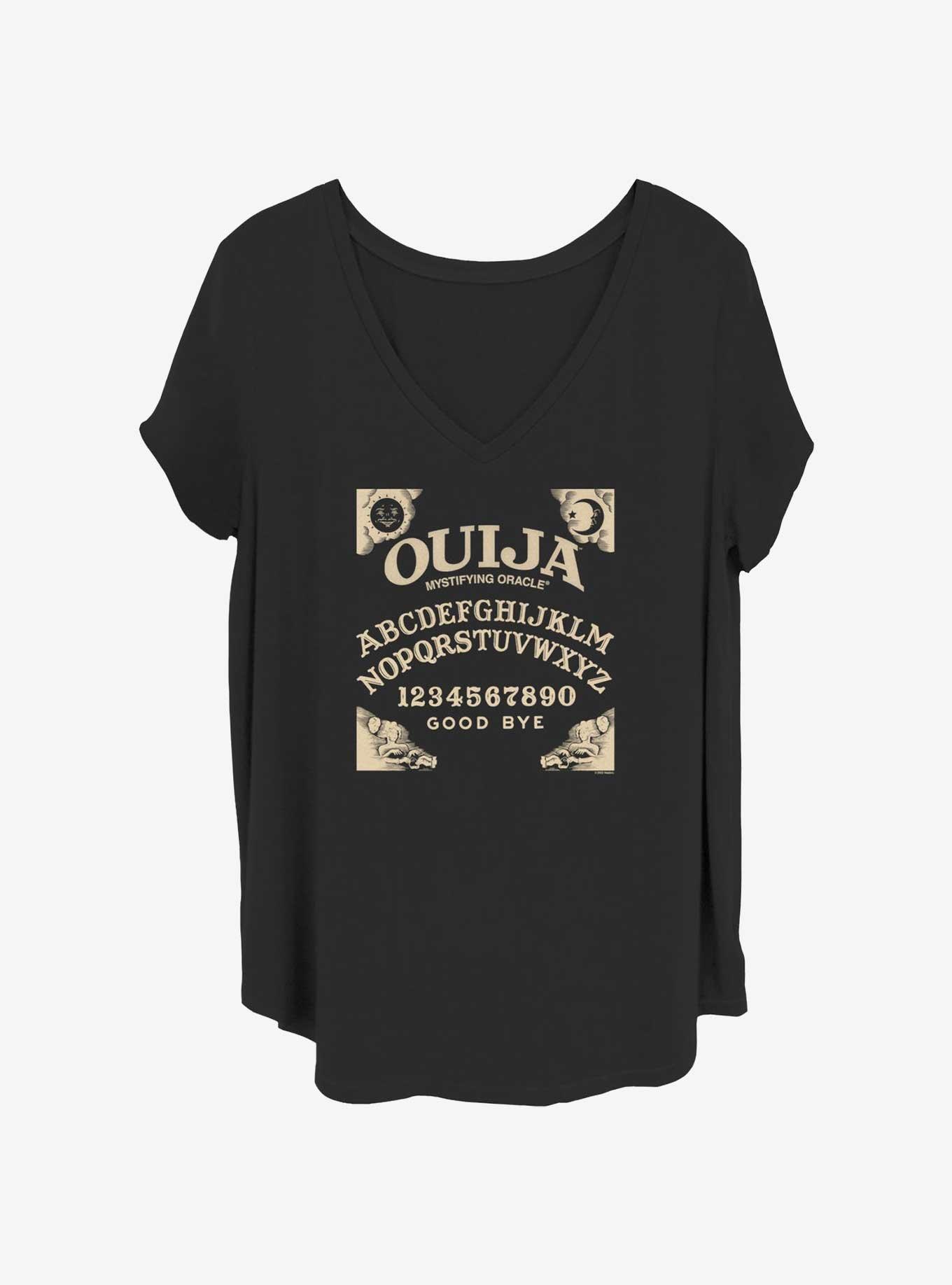 Ouija Weezy Board Girls T-Shirt Plus Size, BLACK, hi-res