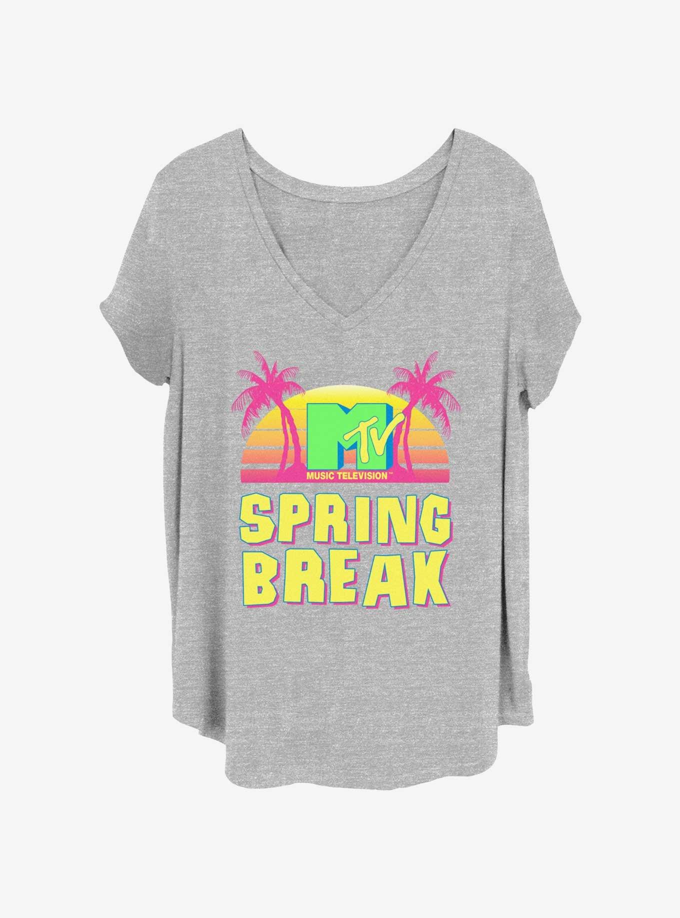 MTV Spring Break Time Girls T-Shirt Plus Size