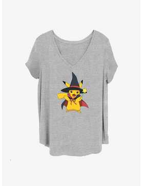 Pokemon Pikachu Witch's Hat Girls T-Shirt Plus Size, , hi-res