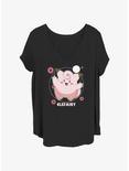 Pokemon Clefairy Fairy Dance Girls T-Shirt Plus Size, BLACK, hi-res