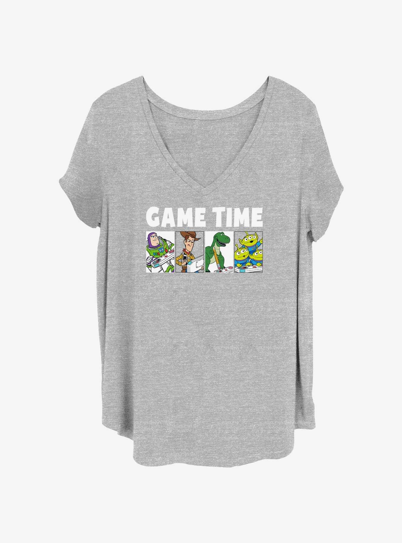 Disney Pixar Toy Story Game Time Girls T-Shirt Plus Size