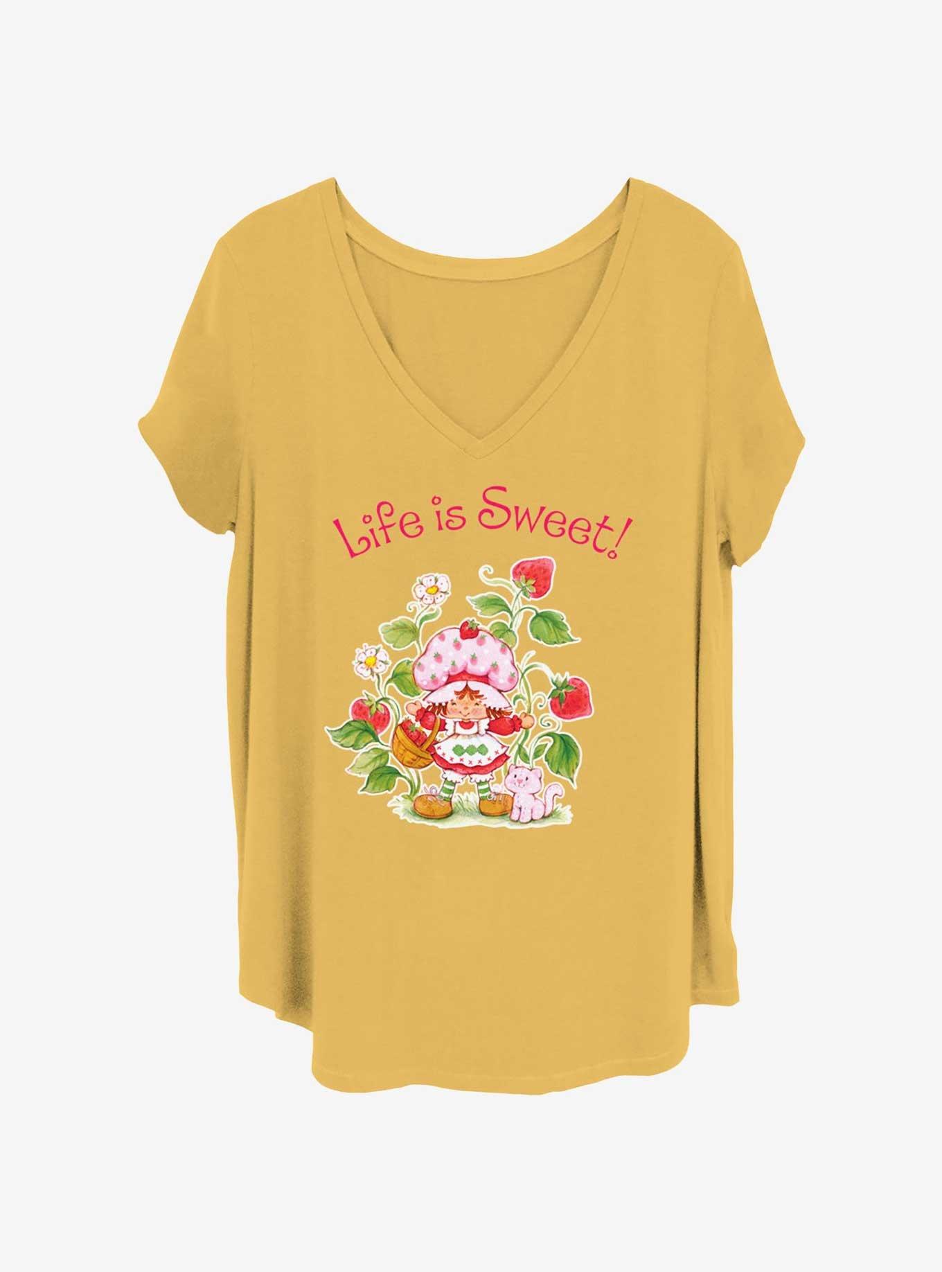 Strawberry Shortcake Life Is Sweet Girls T-Shirt Plus Size, , hi-res