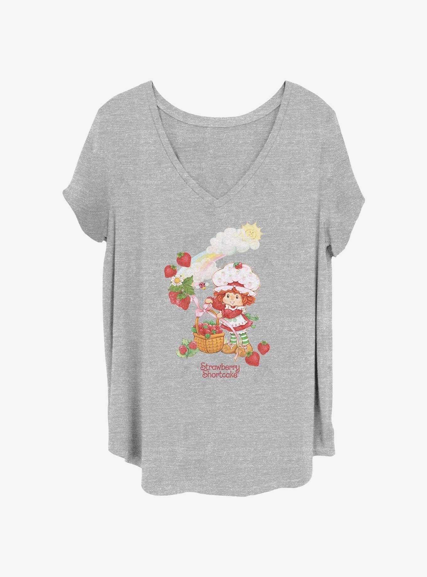 Strawberry Shortcake Strawberry Basket Girls T-Shirt Plus Size