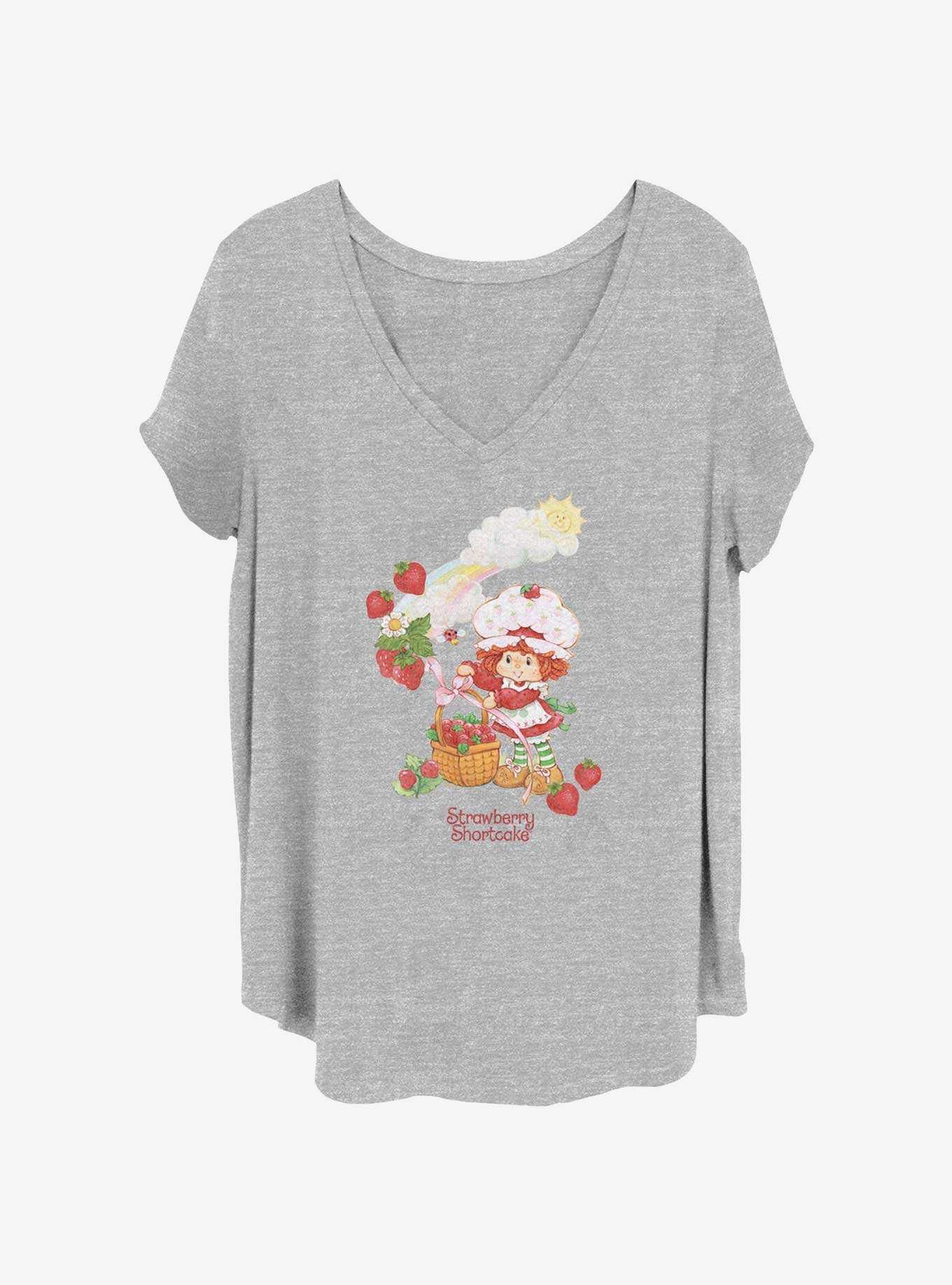 Strawberry Shortcake Strawberry Basket Girls T-Shirt Plus Size, , hi-res