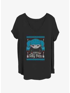 Sally Face Sweater Girls T-Shirt Plus Size, , hi-res