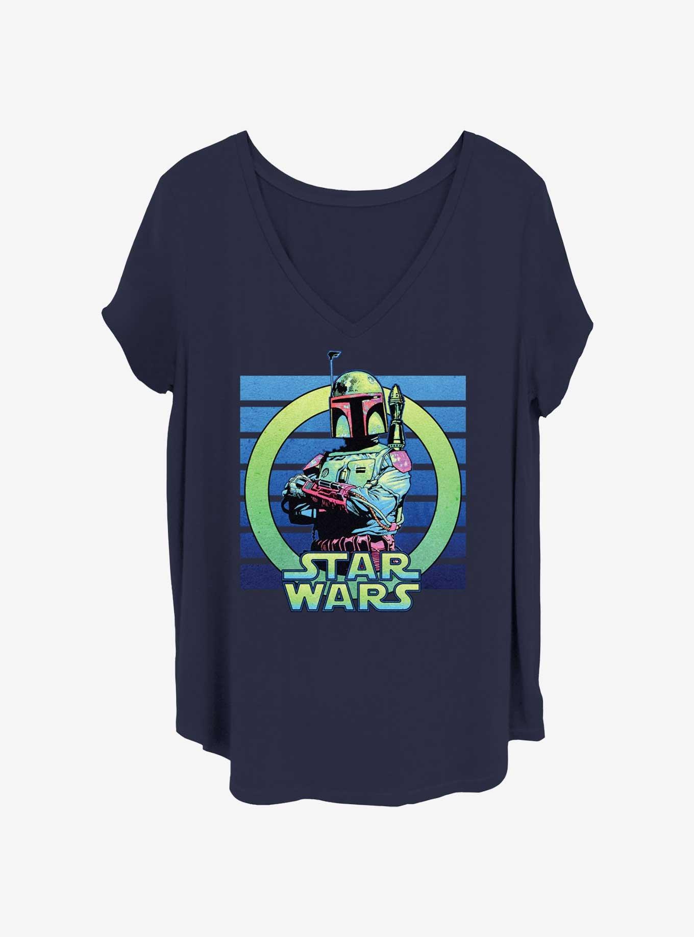 Star Wars Boba Arms Crossed Girls T-Shirt Plus Size, , hi-res