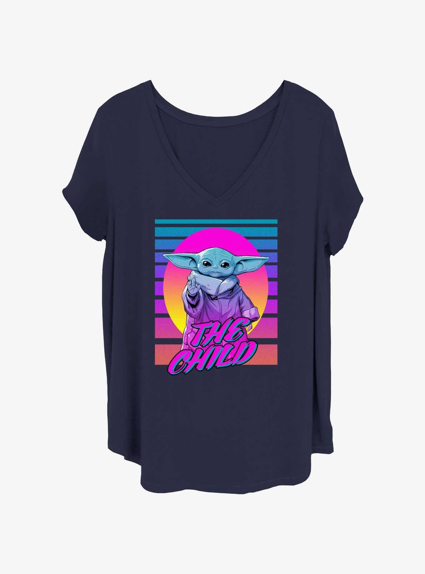 Star Wars 80S Child Girls T-Shirt Plus Size, , hi-res