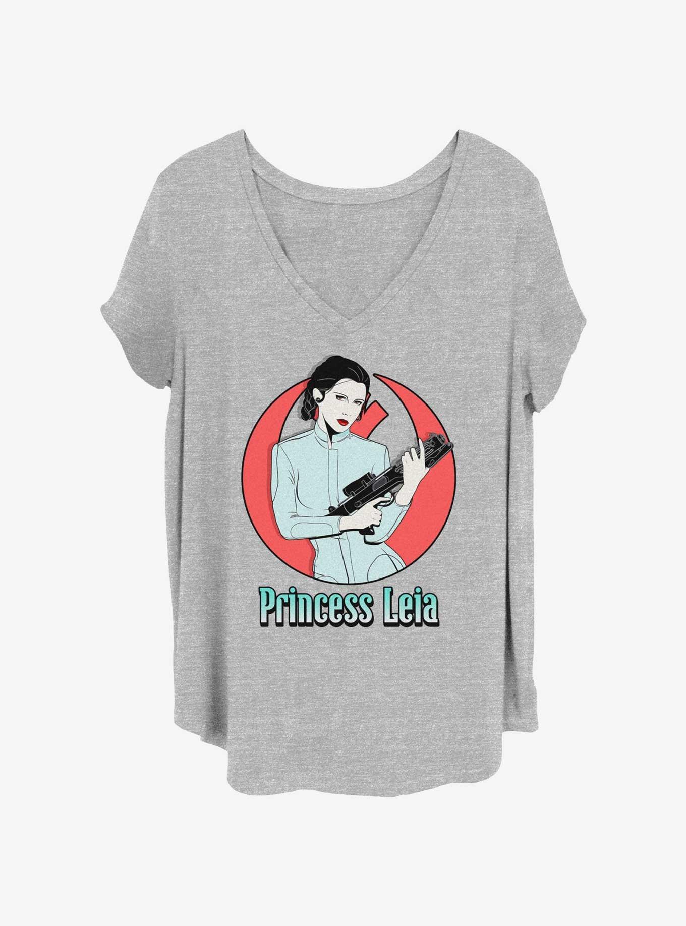 Star Wars Leia Rebel Girls T-Shirt Plus