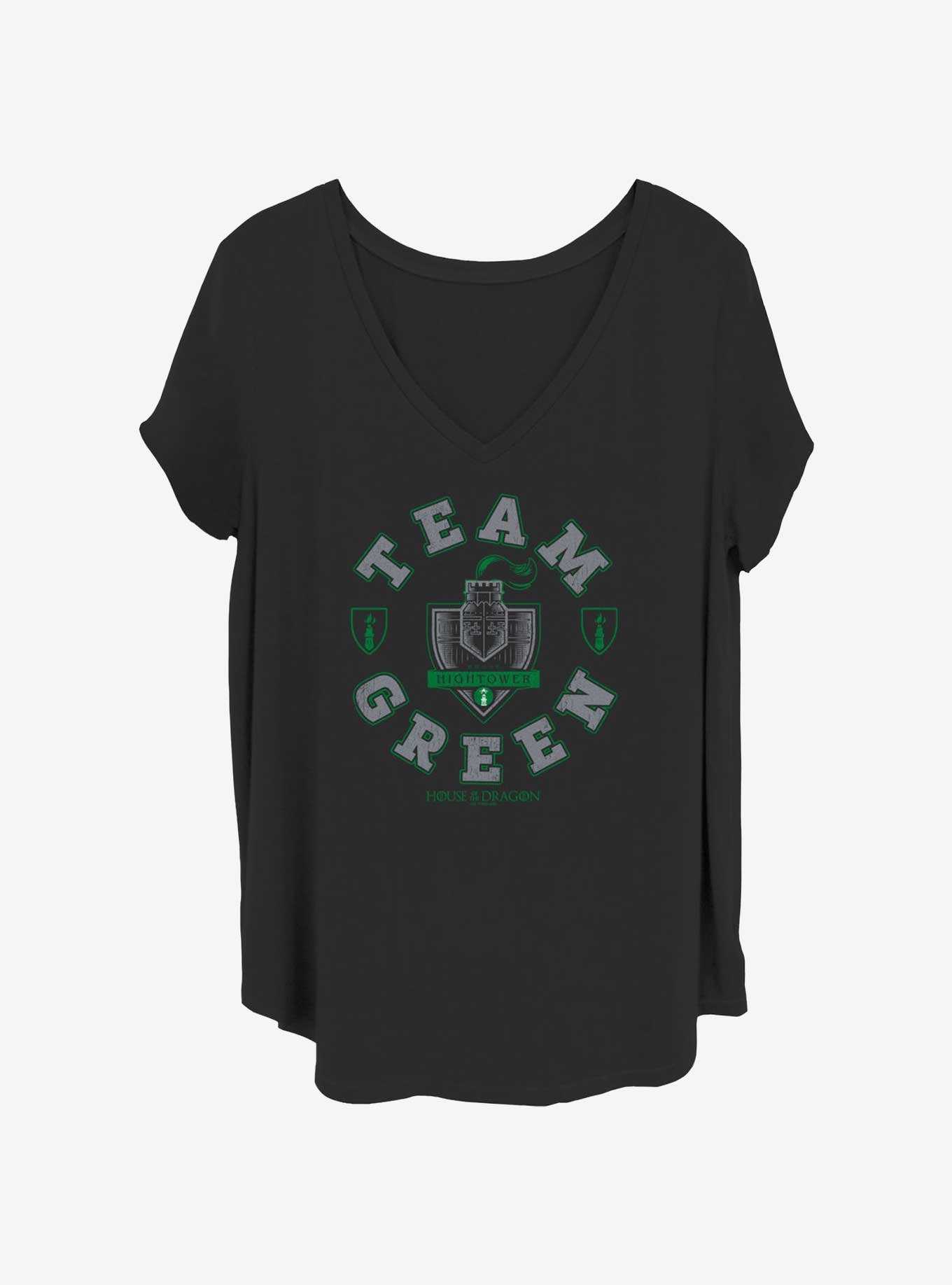 House of the Dragon Team Green Girls T-Shirt Plus Size, , hi-res