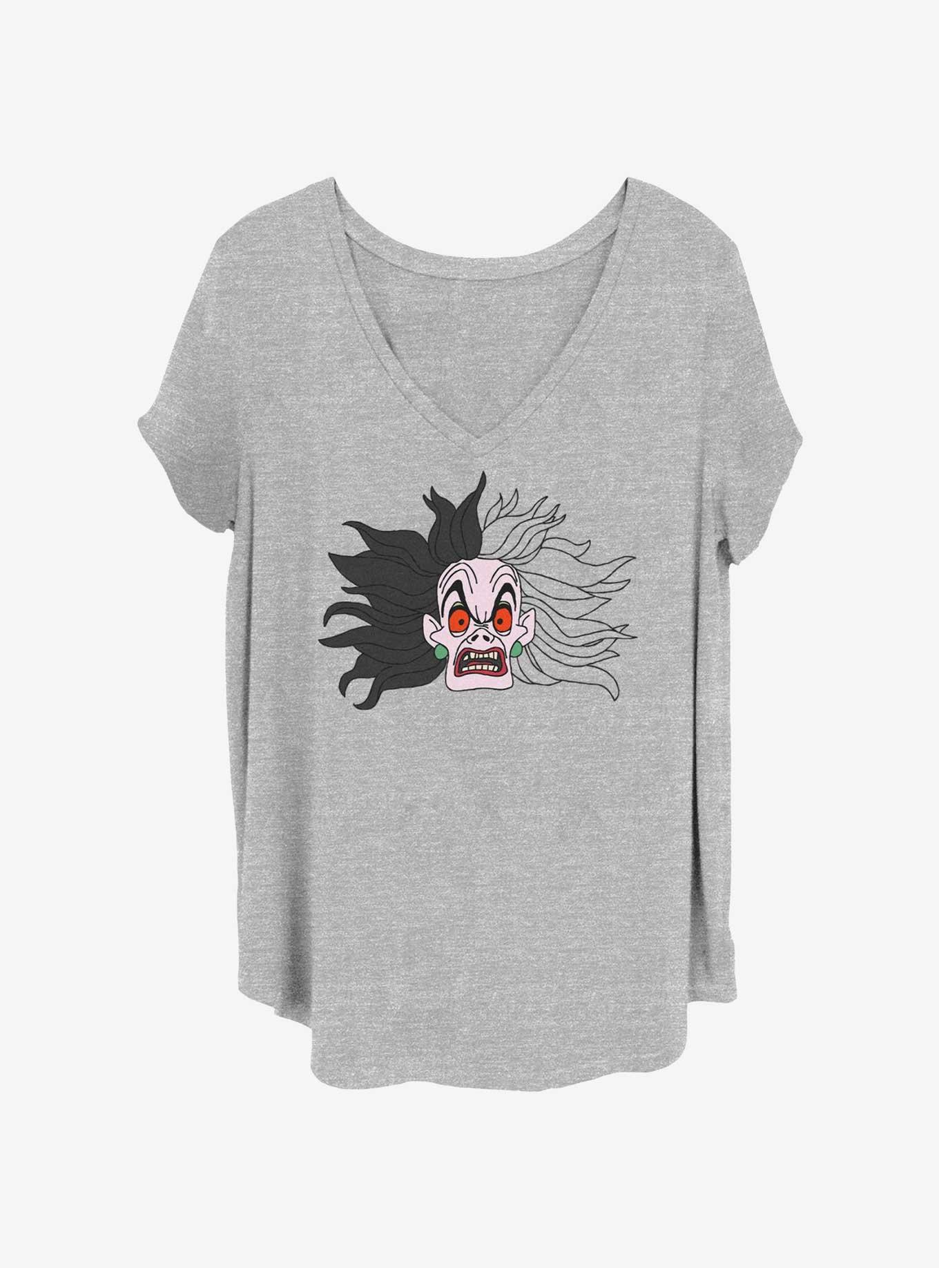 Disney 101 Dalmatians Mean Cruella Girls T-Shirt Plus