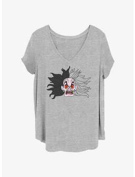 Disney 101 Dalmatians Mean Cruella Girls T-Shirt Plus Size, , hi-res