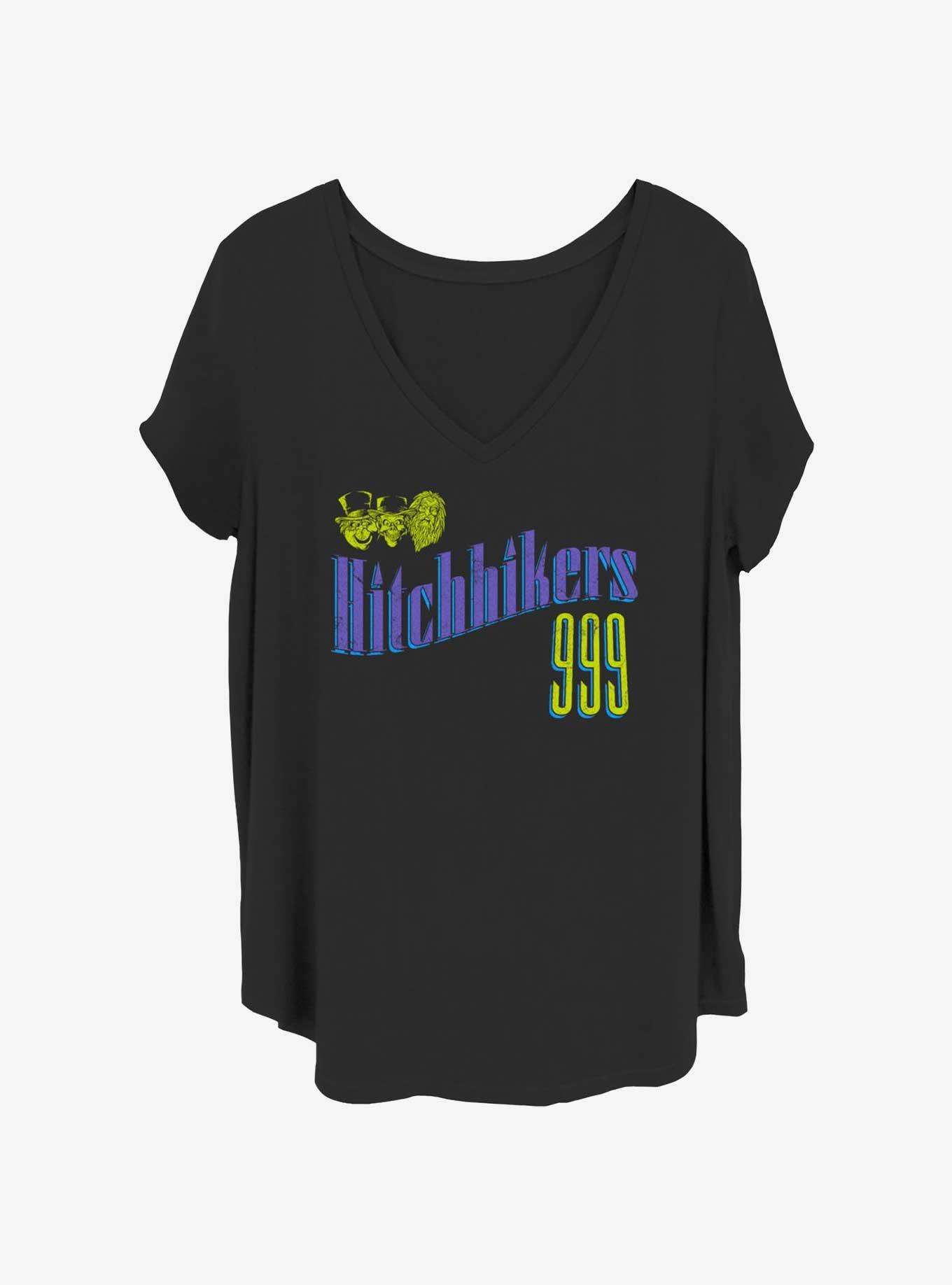 Disney The Haunted Mansion Hitchhikers Club Girls T-Shirt Plus Size, BLACK, hi-res