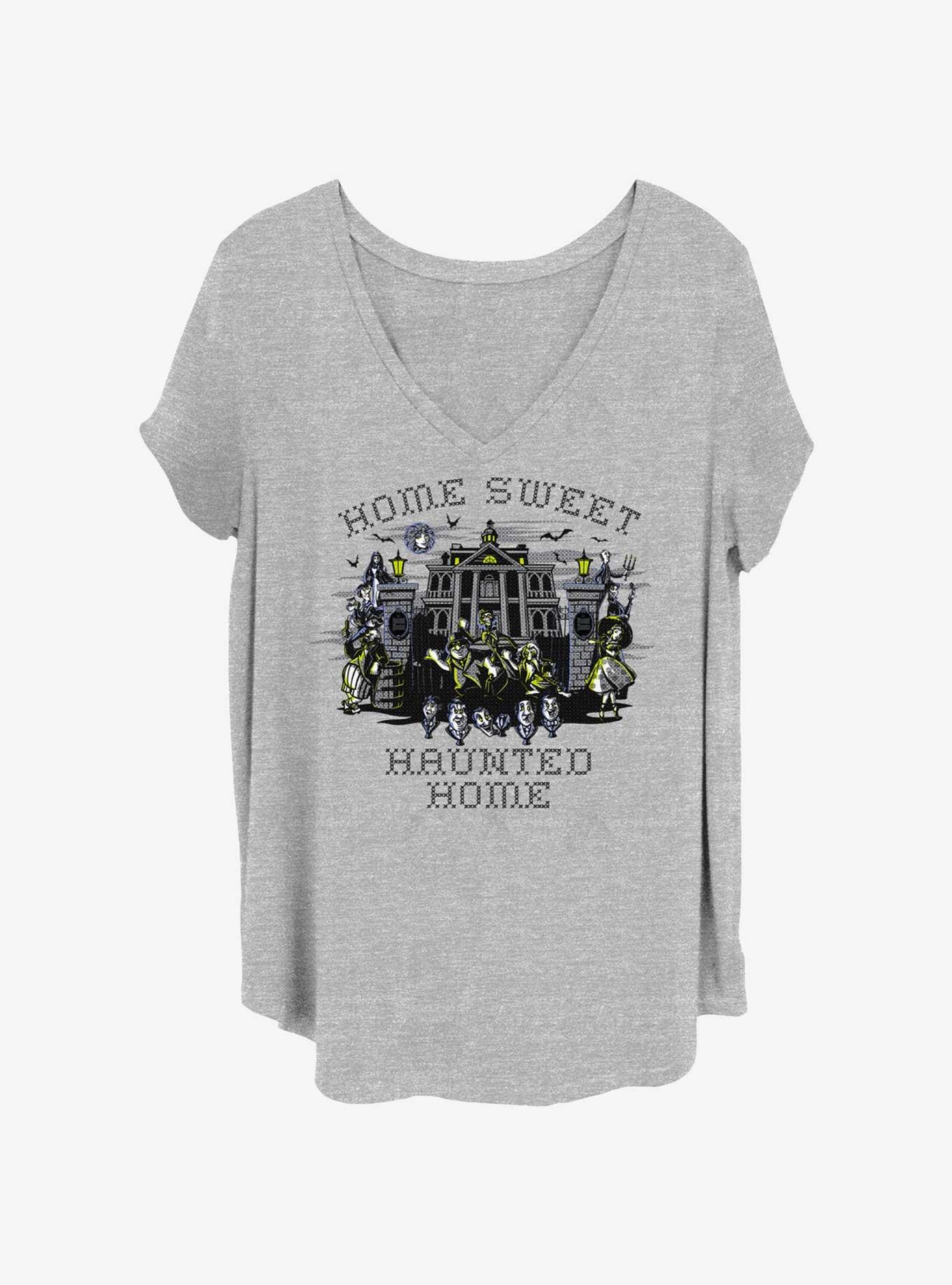Disney The Haunted Mansion Haunted Home Girls T-Shirt Plus Size