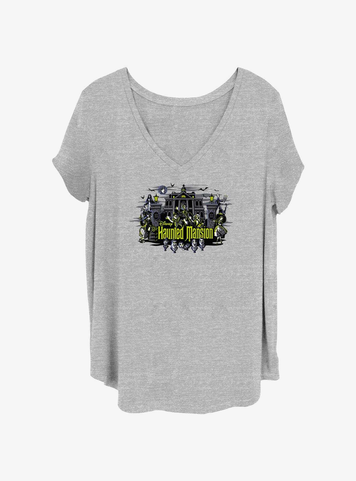 Disney The Haunted Mansion Characters Girls T-Shirt Plus Size, , hi-res