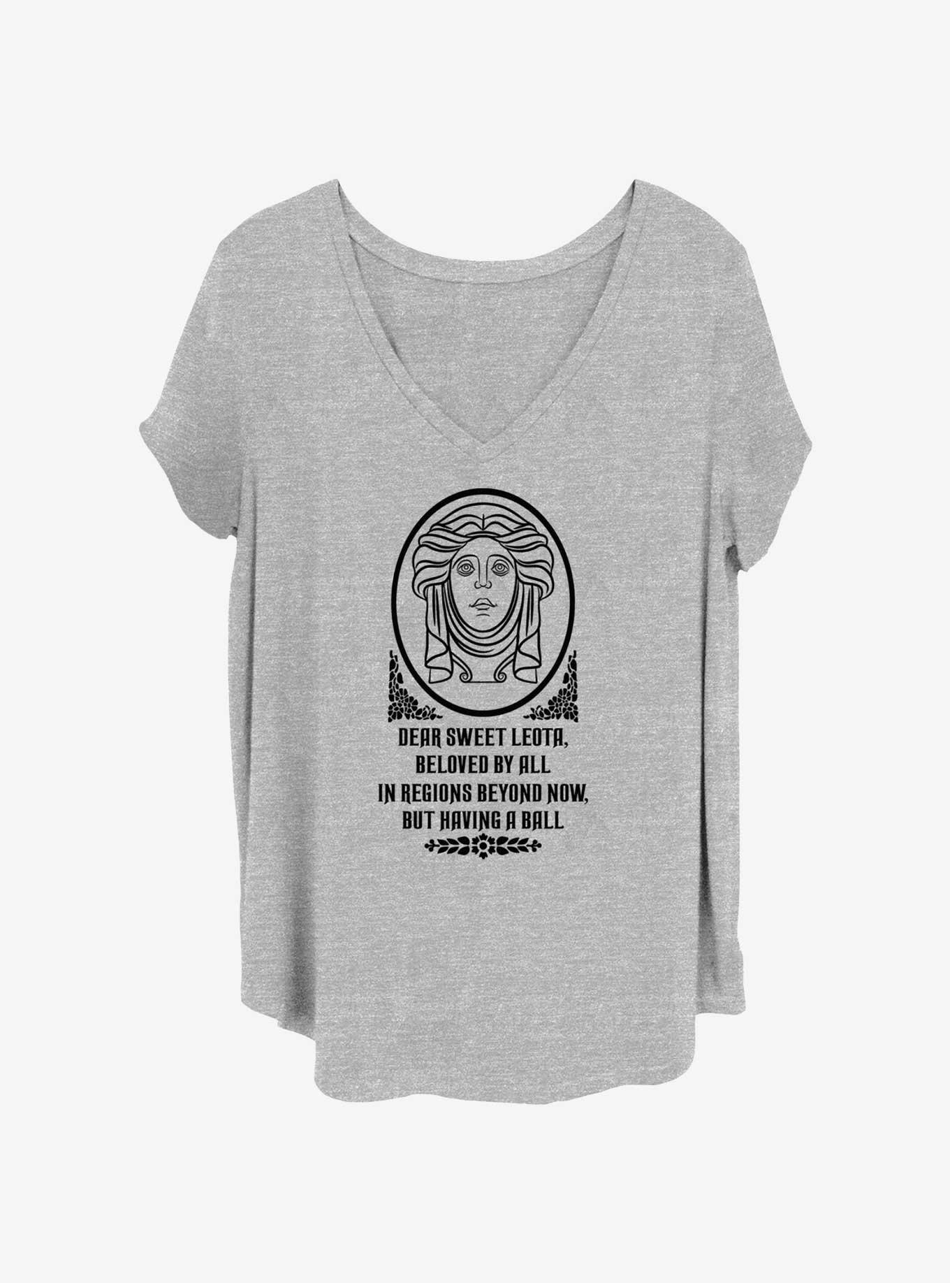 Disney The Haunted Mansion Dear Sweet Leota Girls T-Shirt Plus Size, HEATHER GR, hi-res