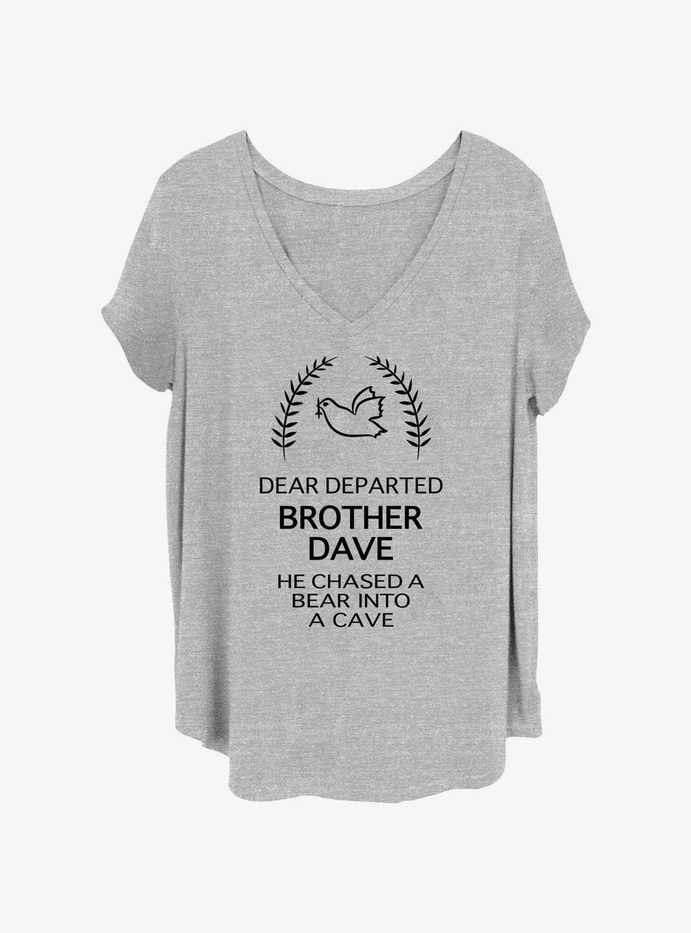 Disney The Haunted Mansion Dear Departed Brother Dave Girls T-Shirt Plus Size, , hi-res