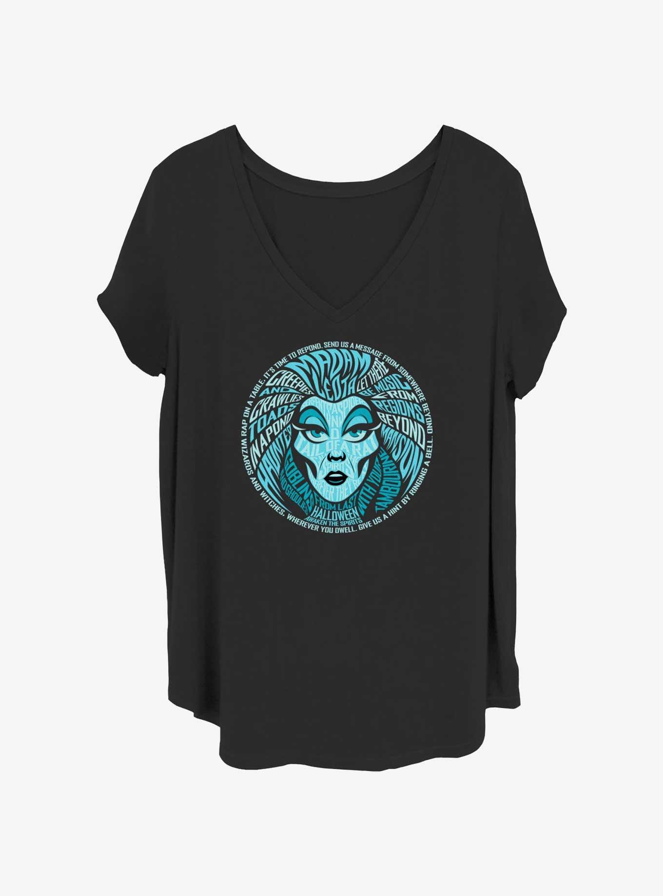Disney The Haunted Mansion Madam Leota Build Up Girls T-Shirt Plus Size