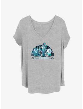 Disney The Haunted Mansion Three Thumbs Up Girls T-Shirt Plus Size, , hi-res