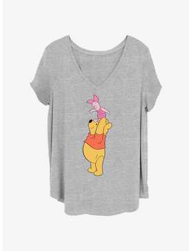 Disney Winnie The Pooh & Piglet True Friends Girls T-Shirt Plus Size, , hi-res