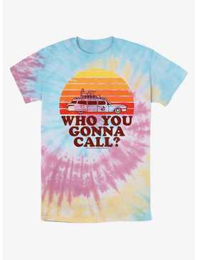Ghostbusters 70's Retro Sunset Tie-Dye T-Shirt, , hi-res