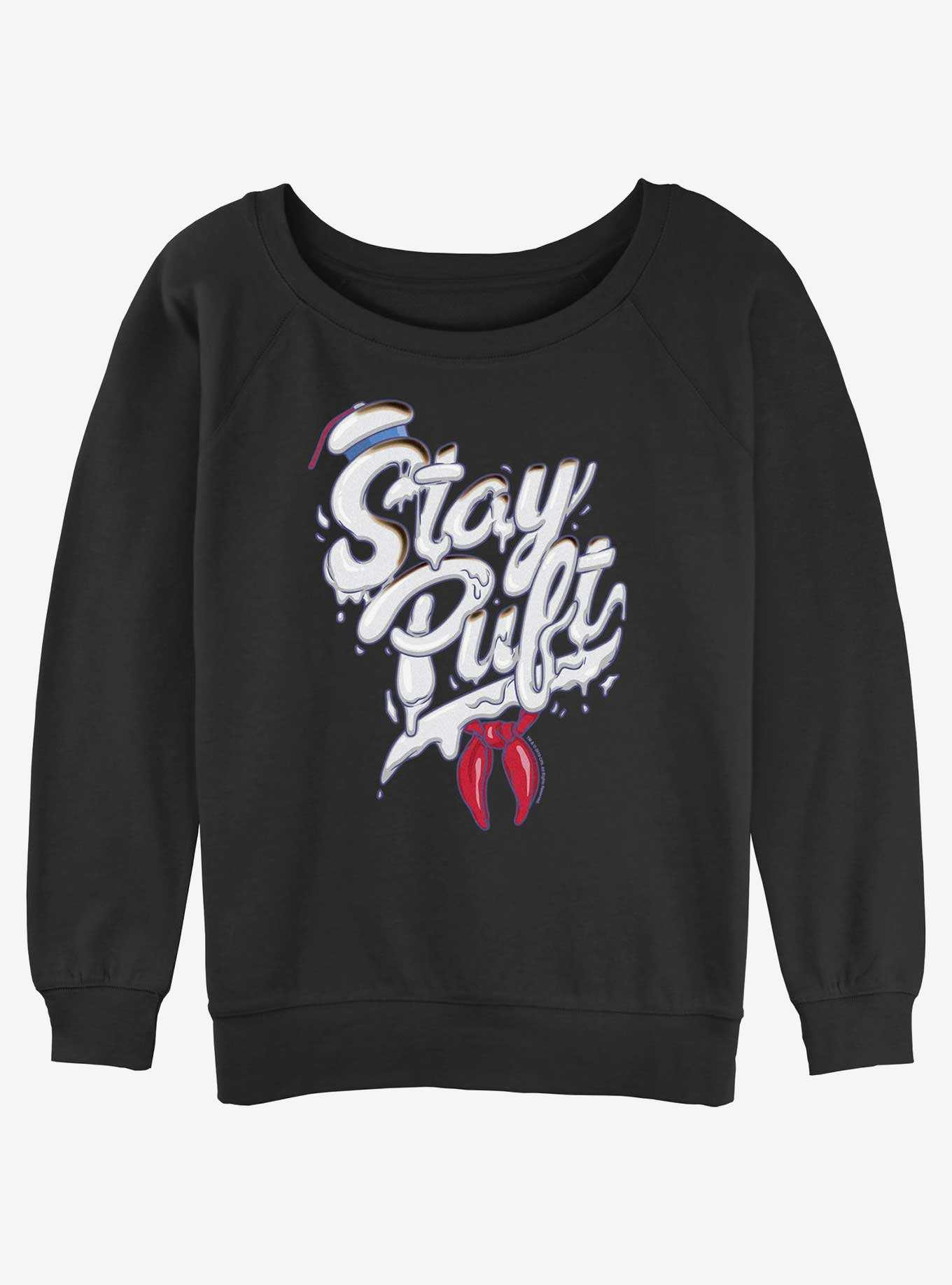 Ghostbusters Stay Puft Girls Slouchy Sweatshirt, , hi-res