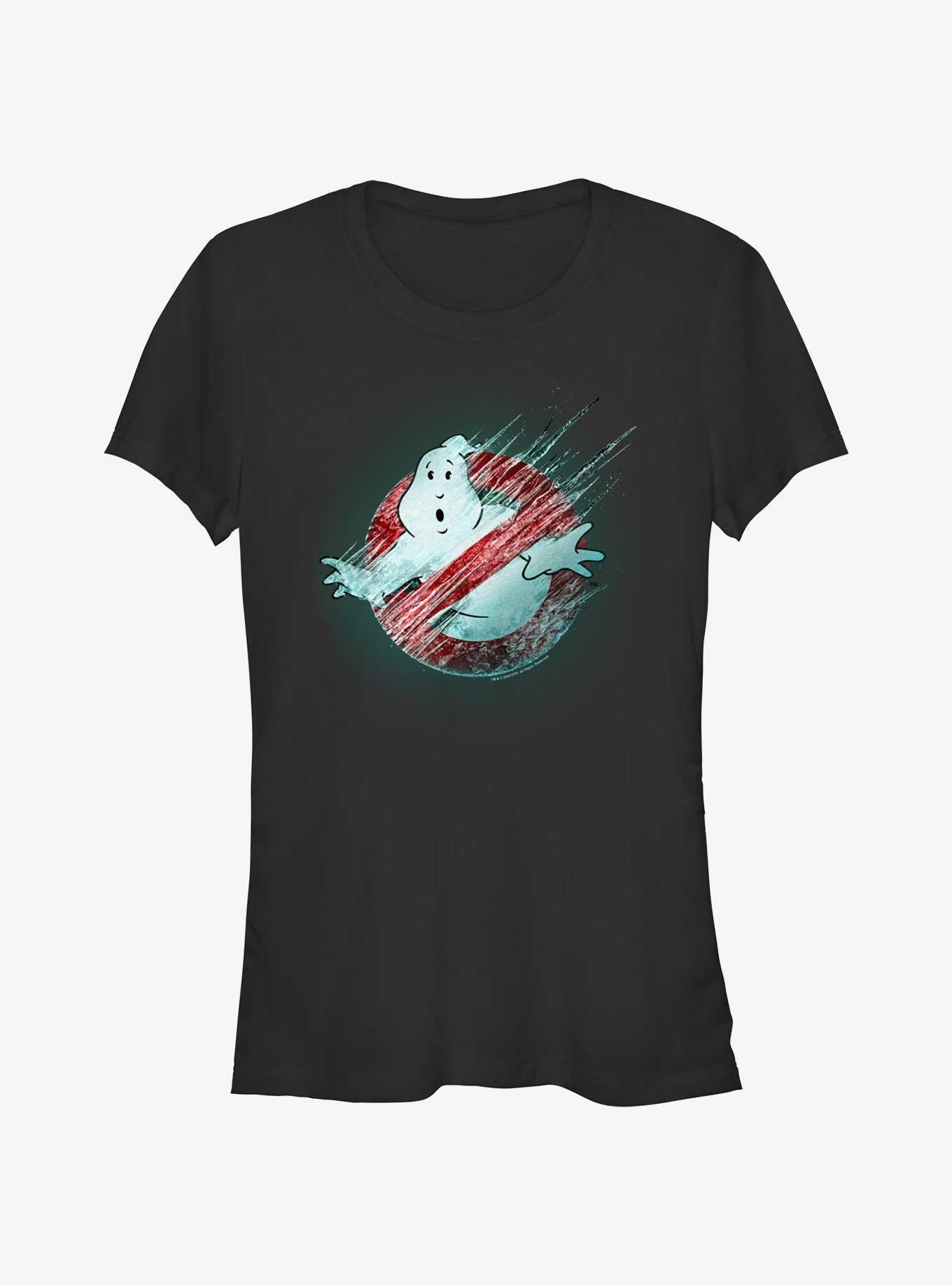 Ghostbusters: Frozen Empire Frozen Logo Girls T-Shirt, BLACK, hi-res