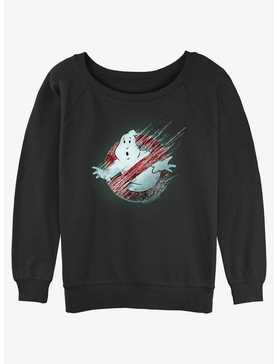 Ghostbusters: Frozen Empire Frozen Logo Girls Slouchy Sweatshirt, , hi-res
