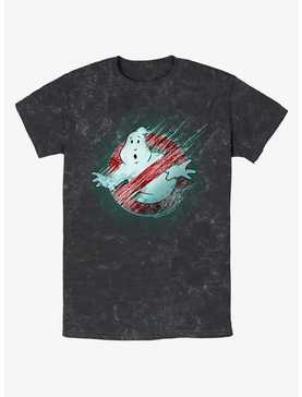 Ghostbusters: Frozen Empire Frozen Logo Mineral Wash T-Shirt, , hi-res