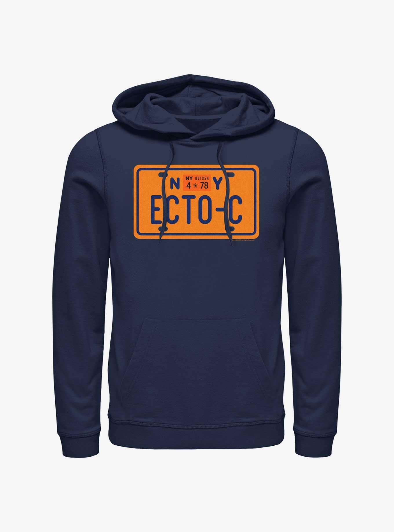 Ghostbusters: Frozen Empire ECTO-C Plates Hoodie, NAVY, hi-res