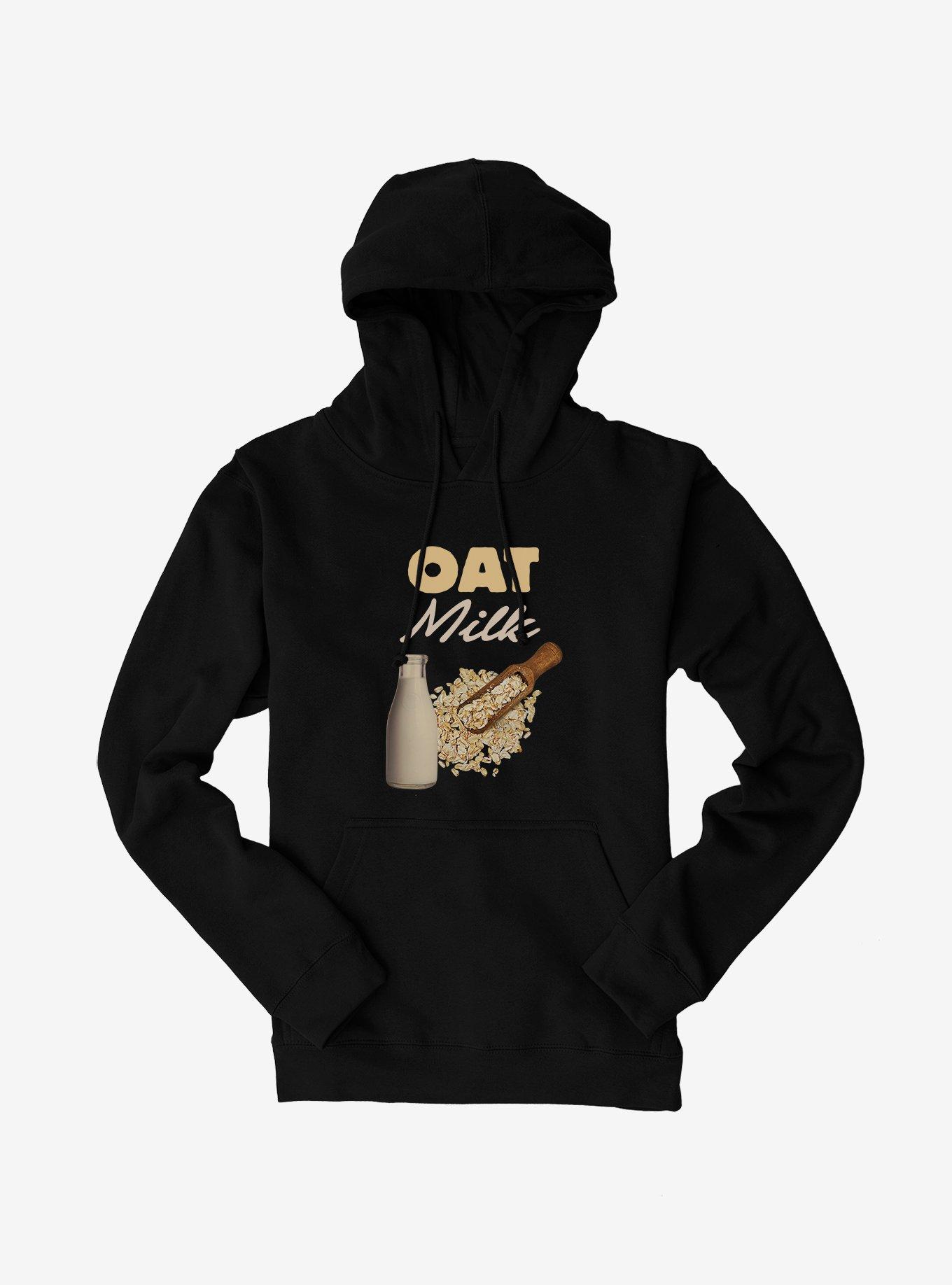 Oat Milk Hoodie, BLACK, hi-res