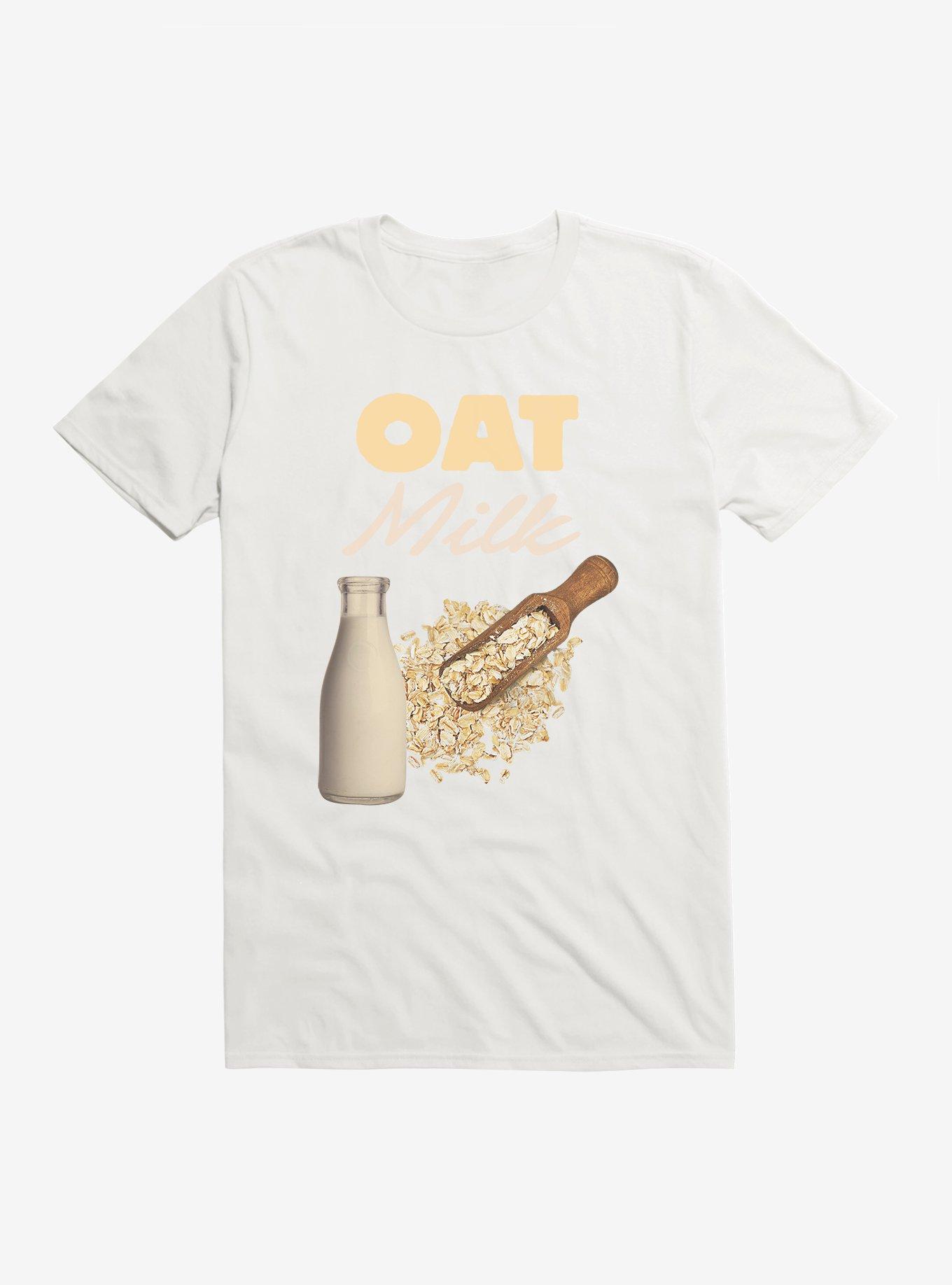 Oat Milk T-Shirt, WHITE, hi-res