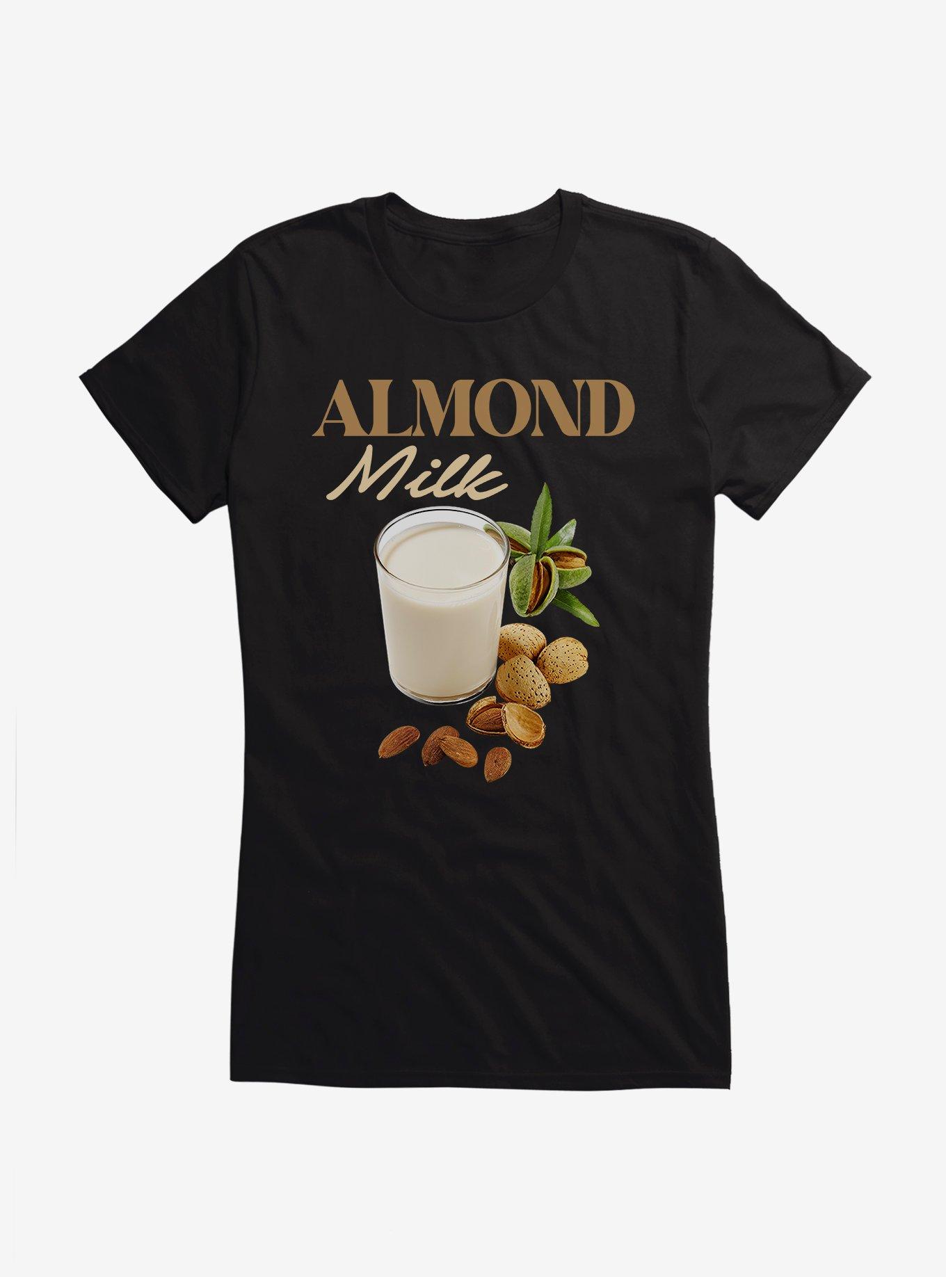 Almond Milk Girls T-Shirt, BLACK, hi-res