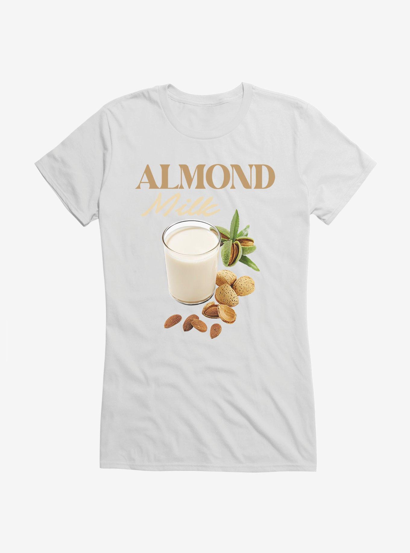 Almond Milk Girls T-Shirt, WHITE, hi-res