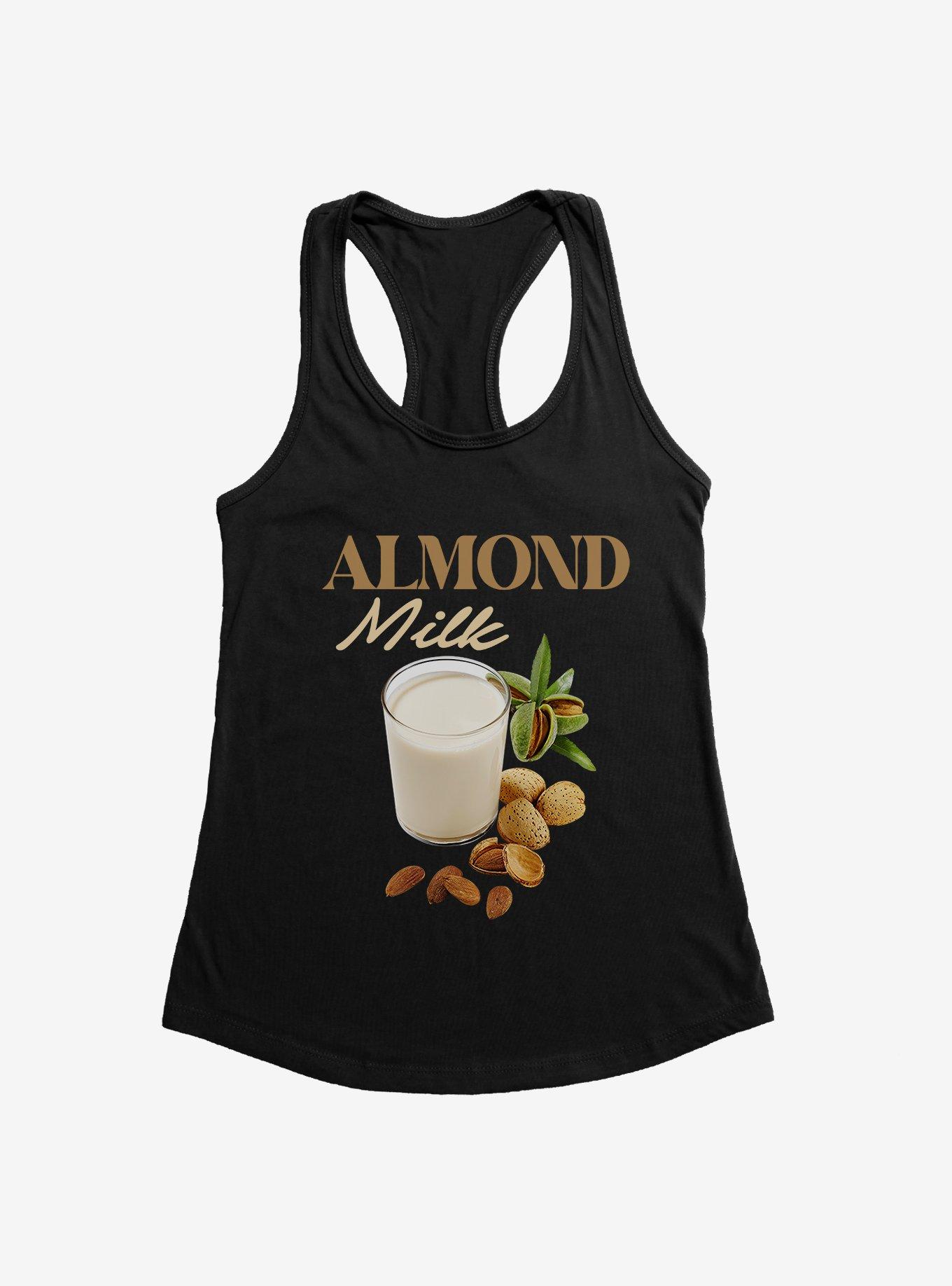 Almond Milk Girls Tank, BLACK, hi-res