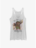 Disney Moana We Are All Voyagers Womens Tank Top, WHITE HTR, hi-res