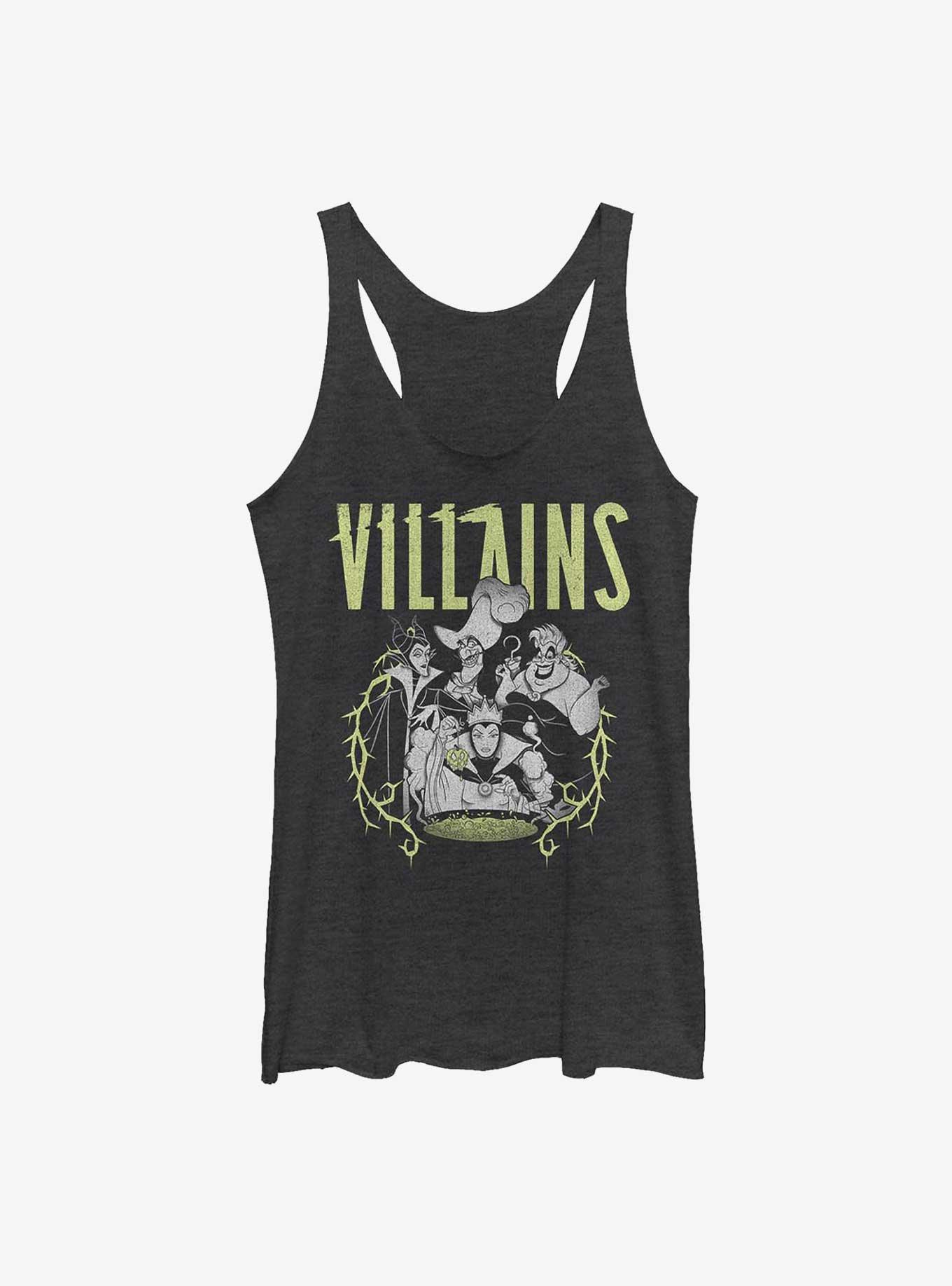 Disney Villains Character Vines Icon Womens Tank Top