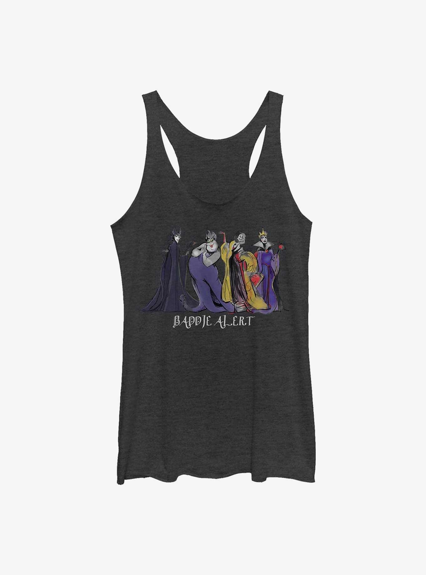 Disney Villains Baddie Alert Womens Tank Top