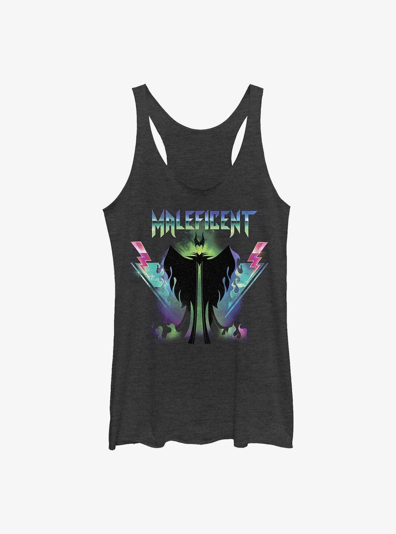 Disney Sleeping Beauty Maleficent Metal Rock Mistress Womens Tank Top