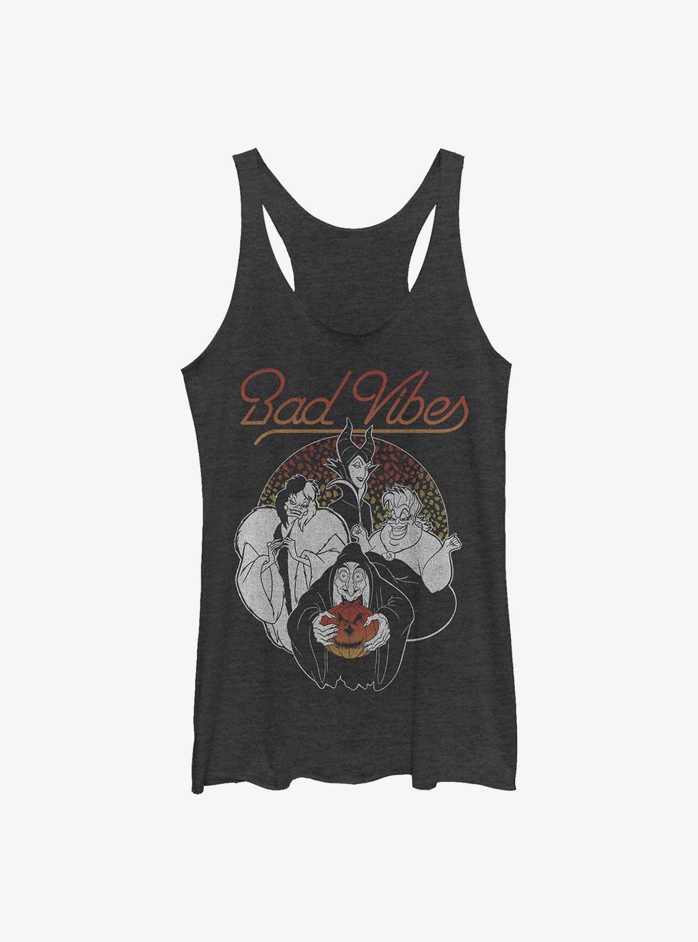 Disney Villains Bad Vibes Womens Tank Top