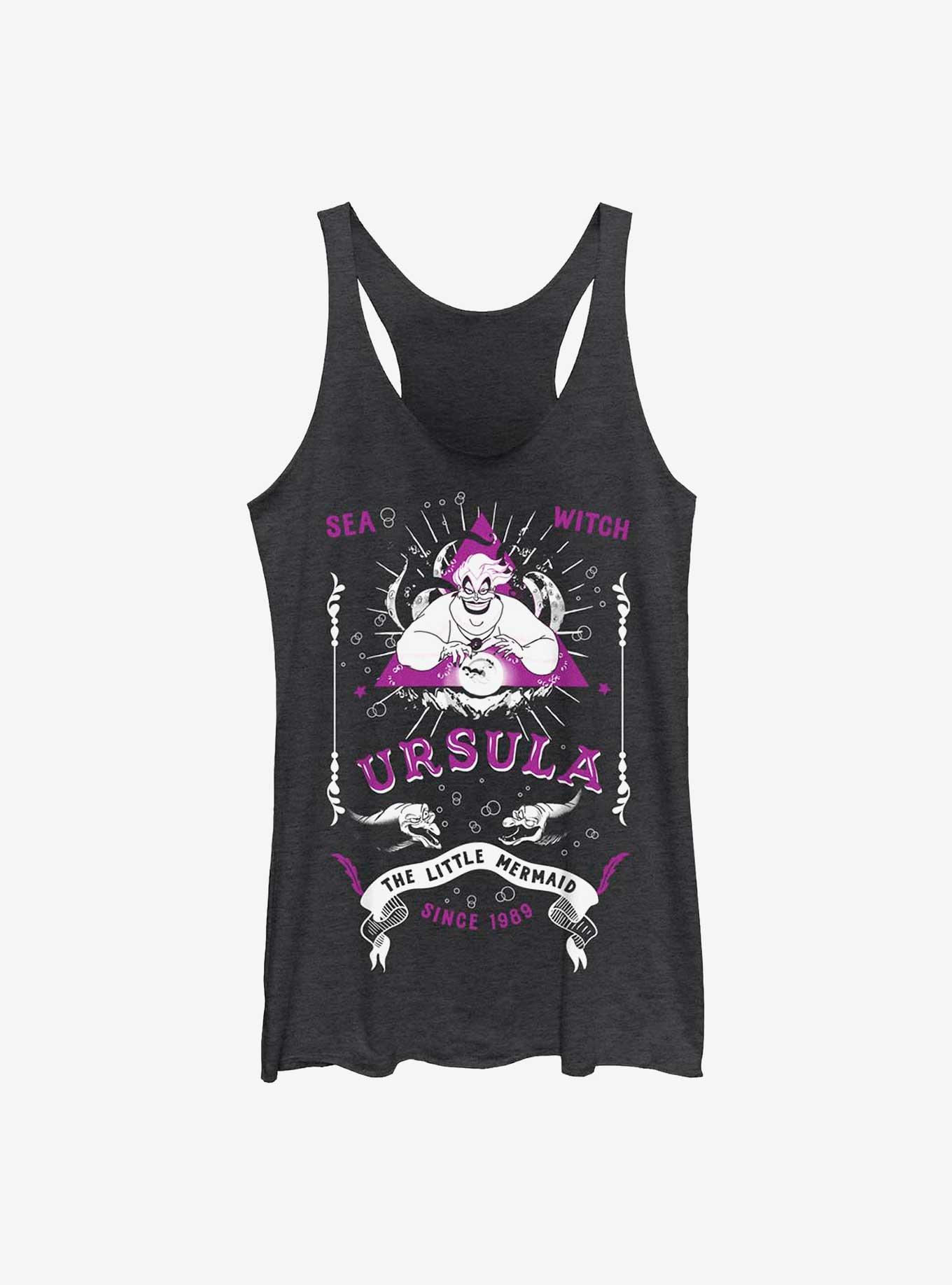 Disney Villains Ursula Sea Witch Triangle Womens Tank Top