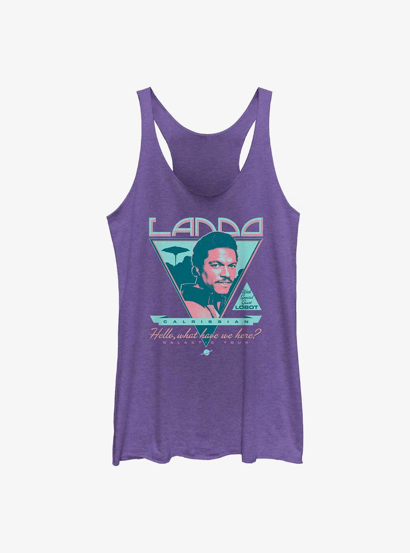 Star Wars Lando Calrissian Galactic Tour Womens Tank Top, , hi-res