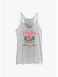 Disney Beauty and The Beast True Love Rose Womens Tank Top, WHITE HTR, hi-res