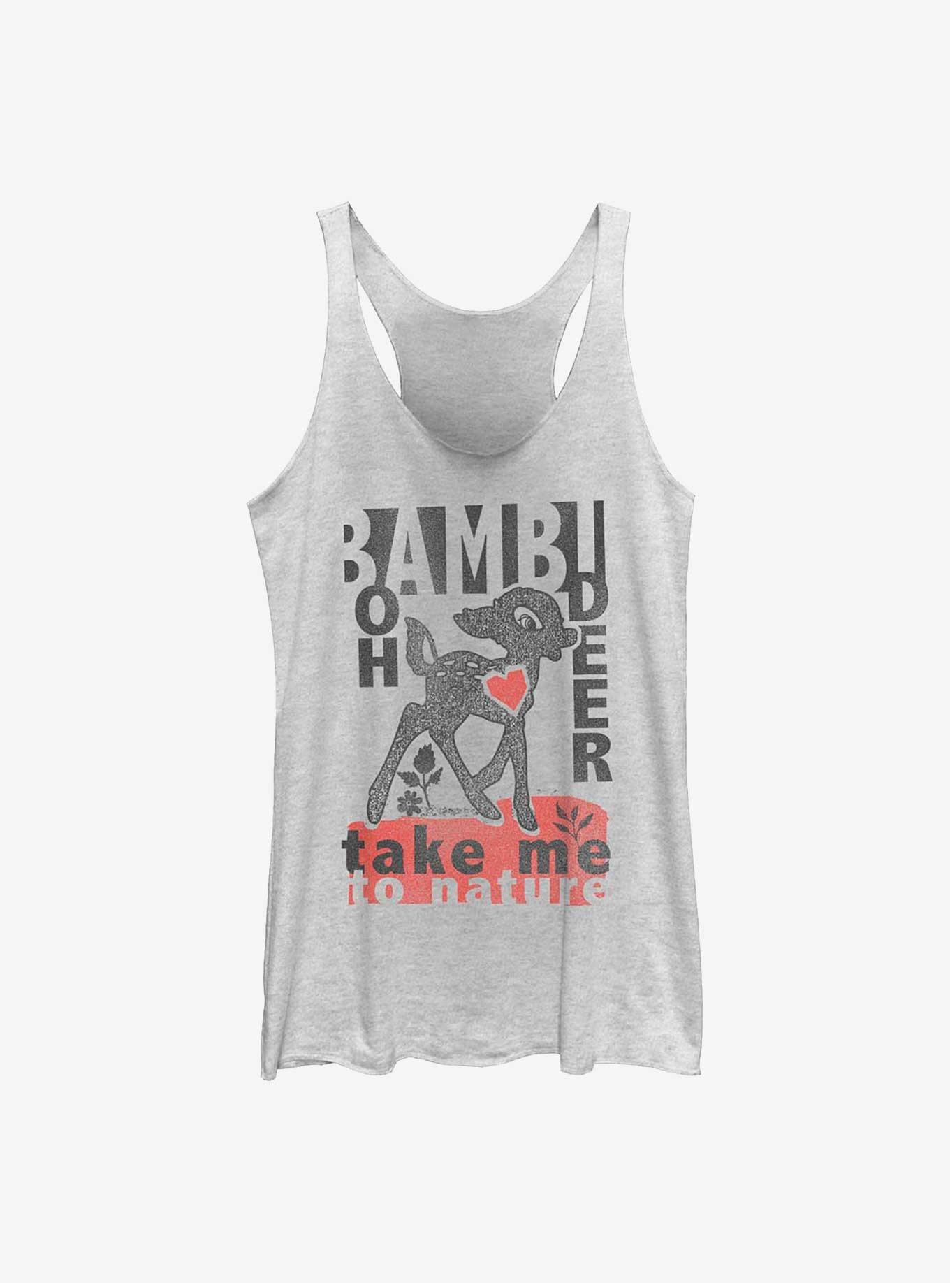Disney Bambi Oh Deer Take Me To Nature Womens Tank Top, , hi-res