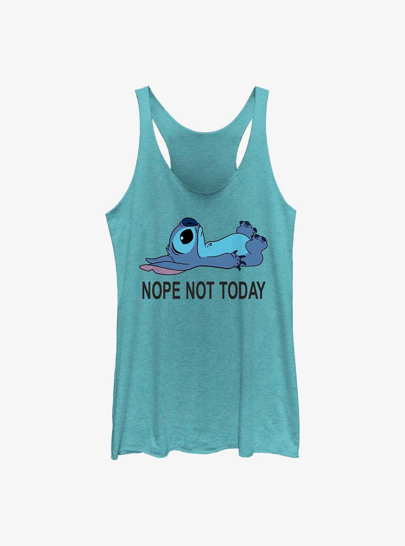 Disney Lilo & Stitch Nope Not Today Womens Tank Top